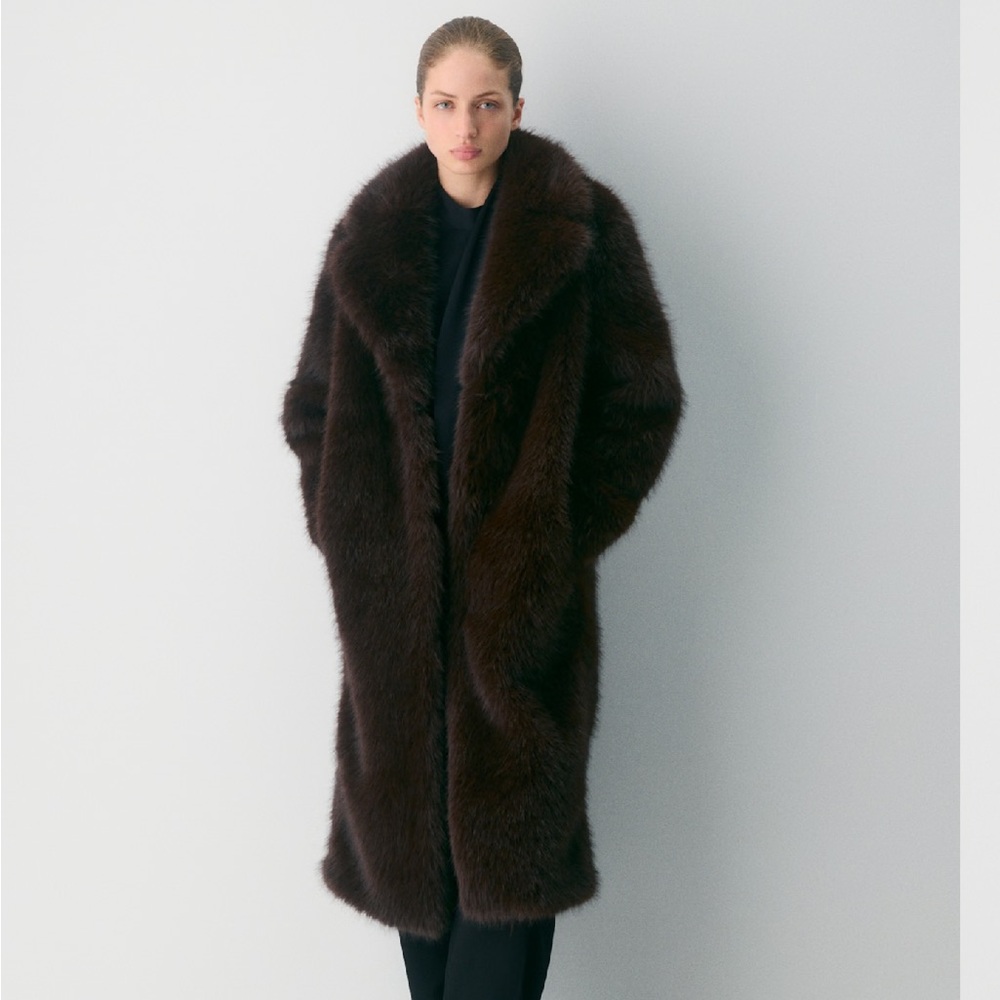 Cortina Aritzia Faux Fur Coat
